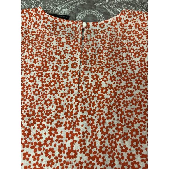 NWT Sz 14 Asos Maternity Dress Red Orange Floral Flowers Summer Spring Light - Picture 10 of 10